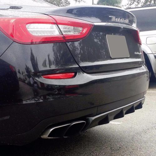 2013-2016 maserati quattroporte tesoro rear diffuser (carbon fiber)