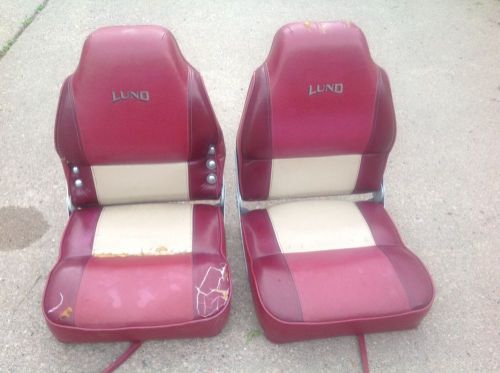 Lund boat seat