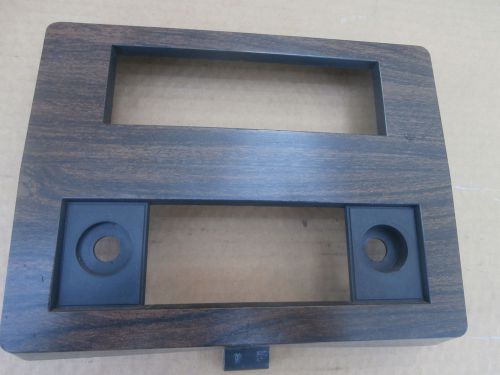 80-85 caprice chevy impala radio a/c bezel woodgrain radio face plate