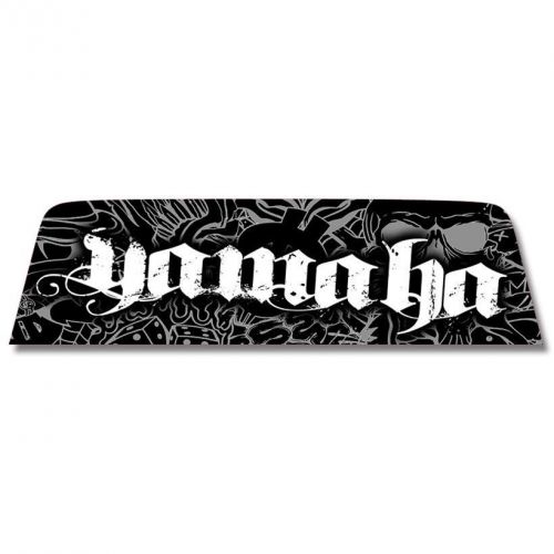 Yamaha tattoo - window perf rear window graphic decal truck suv perf