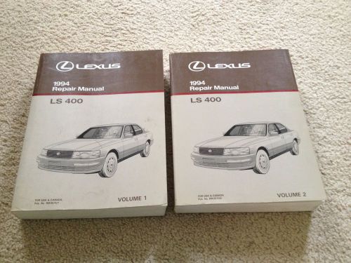 1994 lexus ls 400 ls400 factory repair manual