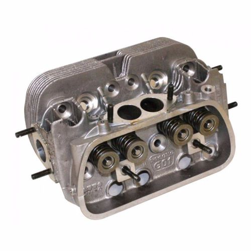 Vw bug  empi new dual port cylinder head complete,1/2&#034; reach plug each 98-1356-b