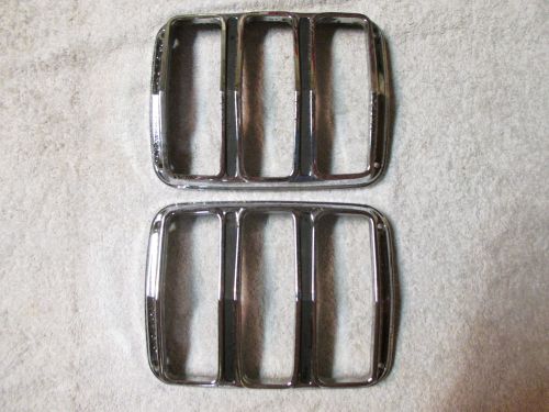 1964-65-66 mustang / shelby used original taillight bezels