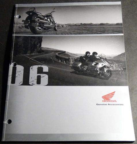 2006 honda motorcycle genuine accessories sales catalog brochure  (226)