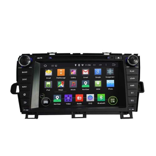 Android 4.4 car dvd player radio sd gps headunit,radio,bt,ipod for toyota prius