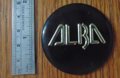 Alba wheel 1 15/16&#034; 50mm center cap emblem logo