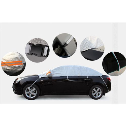 Car vehicle front windscreen cover for snow ice frost sun shade shield tarp