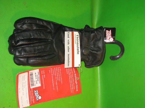 Tourmaster custom midweight gloves black xx-small size