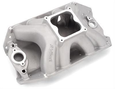 New edelbrock big victor hv spread-port intake manifold bb chevy chief duke 2803