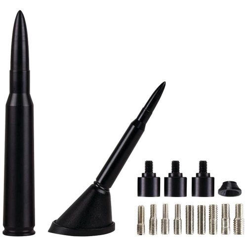 New ammo tenna 30fb 4.25&#034; billet aluminum .30 cal replica antenna mast (fla