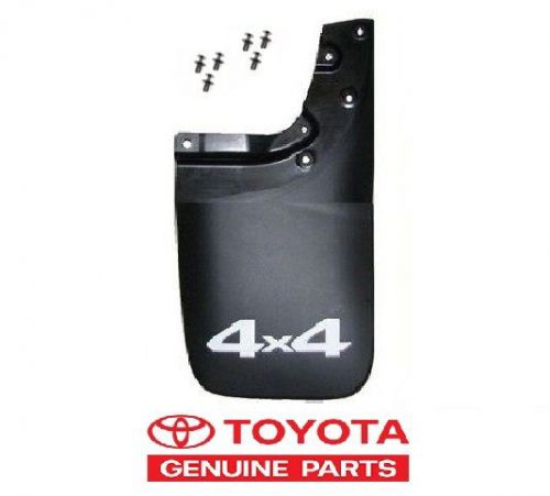 Rear toyota tacoma mud flap splash guard 4x4  right genuine oe with hardware