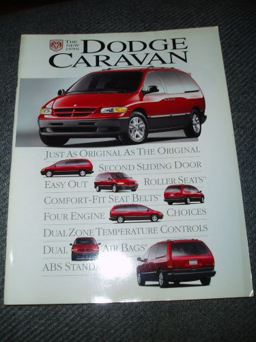 1996 dodge grand caravan le se sales brochure literature