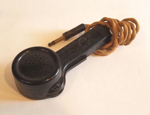 Wwii era c3 aircraft hand microphone