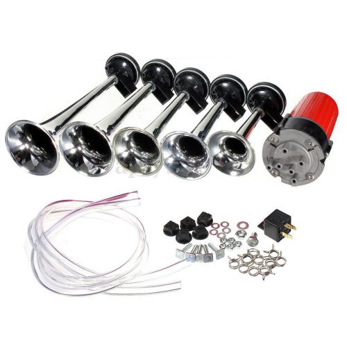 125db dixie musical 5 trumpet air horn compressor kit dukes of hazard car truck