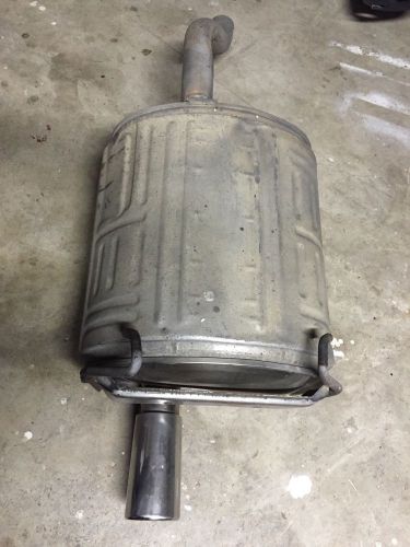 Jdm honda integra (1994-2001) muffler modified to fit civic hatchback