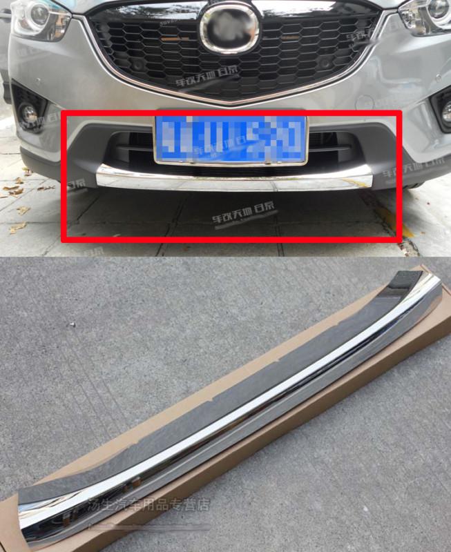 For mazda cx-5 2012 2013 20114 up abs chrome front bumper cover trim