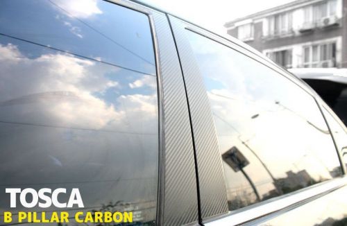 Decal-x carbon b pillar mask 6p 1set for chevrolet tosca 2006 2011