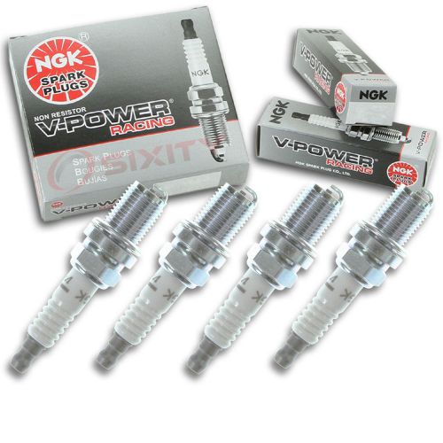 4pcs mercruiser hp900 sc dry sump ngk v-power racing spark plugs stern drive is