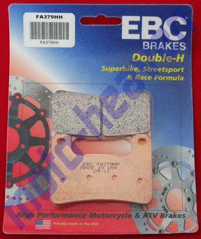 Kawasaki ebc fa379hh front brake pads zx10r zx 1000 z zr 10r ninja zx10 r