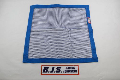 Rjs racing equipment non sfi blue mesh window net 23 x 23