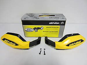 Handlebar air deflectors, ski-doo brand, yel, rev-xp xs xm xu xr retail $89.99