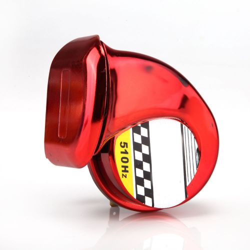 40w red mini loud electronic snail horn for auto motorcycle loud voice speaker