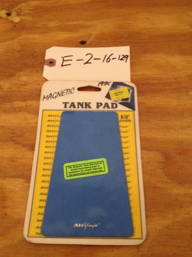 Nos mag knight tank pad protector (magnetic, blue) motorcycle universal fit