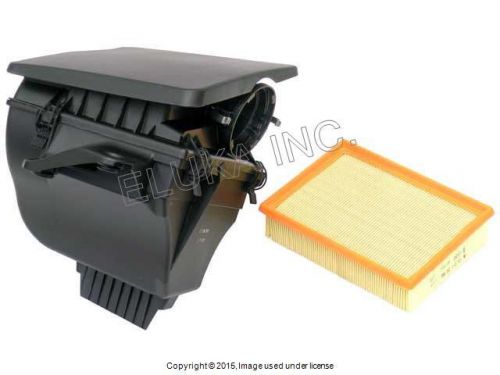 Bmw genuine engine intake muffler air filter housing e46 e83 13717501971