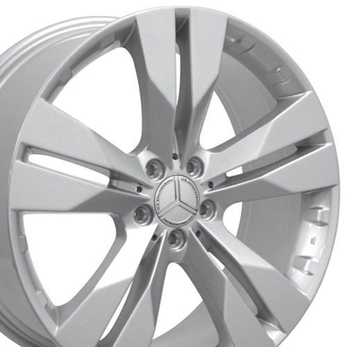 20&#034; gl class style silver wheel rim fits mercedes benz 550 450 350