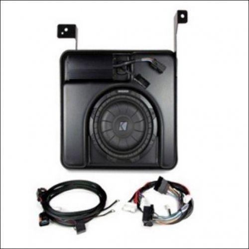 New genuine oem gm accessory 200w subwoofer audio upgrade 14-16 sierra silverado