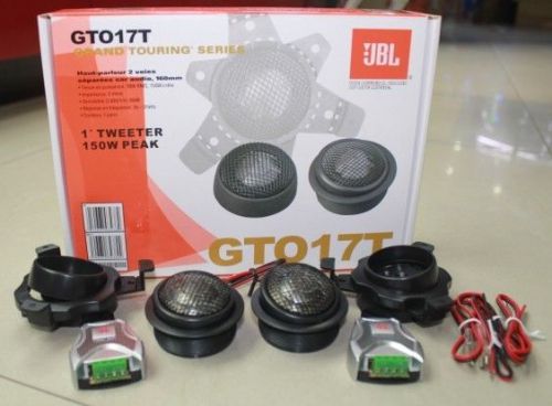 Jbl gto17t +2yr wrnty 1&#034; 300w 2 ohm full range car audio stereo tweeter speakers