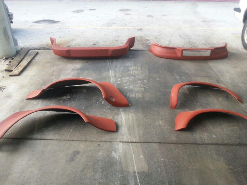 Porsche 911-912 1963-1973 fiberglass rsr body kit fender flares & bumpers $500