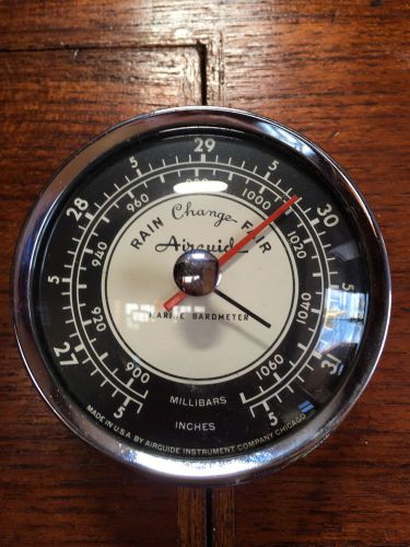 Vintage airguide marine barometer