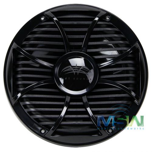 Wet sounds sw-10fa-s4-b-v2 10&#034; single 4-ohm free air marine subwoofer sub black