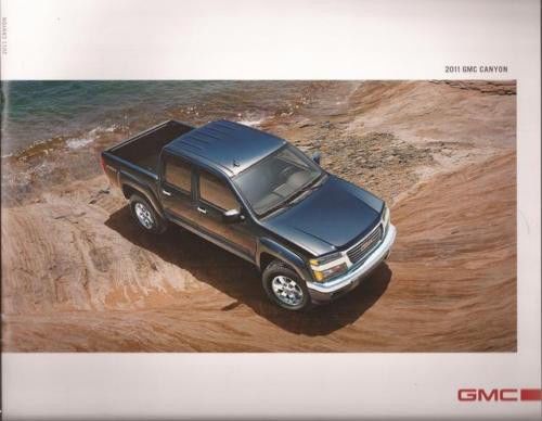 2011 gmc truck canyon pickup 22-page  sales brochure catalog new look wow nice !