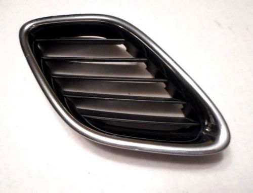 2003-2007 saab 9-3 oem front right grille sedan chrome black bezel factory oem