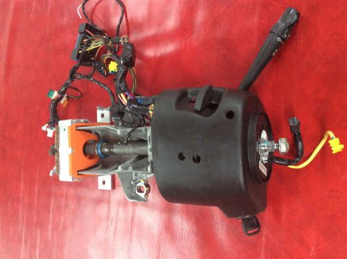 Complete steering column &amp; ignition switch 26116074 oem hummer h2 suv sut 03-07