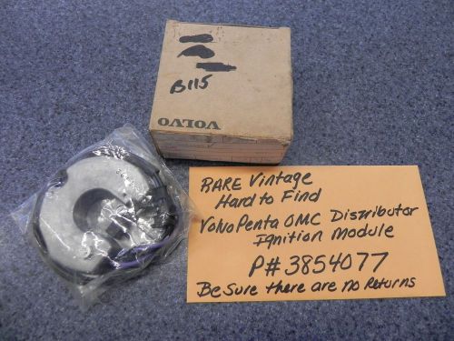 Omc volvo penta stern drive distributor ignition module rare!  p# 3854077