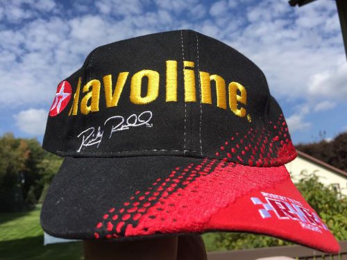 Ricky rudd #28 adjustable cap black red  nascar texaco havoline racing hat chase