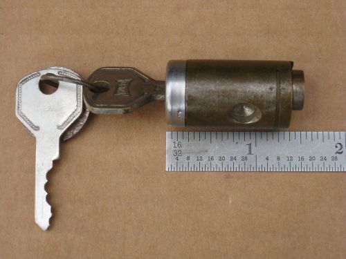 Nos 1939 1940 mercury ignition lock cylinder w/ 2 hurd keys