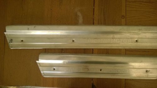 Used oem amc 1970-1983 amc 4 four door sill scuff plate