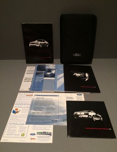 2005 ford mustang original owner manual user guide book set