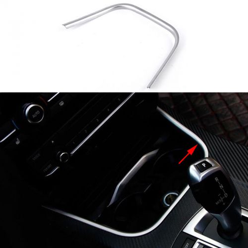 Zine-alloy interior water cup holder decoration cover trim for bmw x4 f26 14 -16