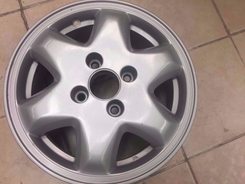 (1) used 15&#034; x 6&#034; honda accord wheel hollander #63745