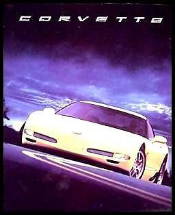 Dealer lot (10) 2001 corvette original color brochures w z06, nos gm 01 c5