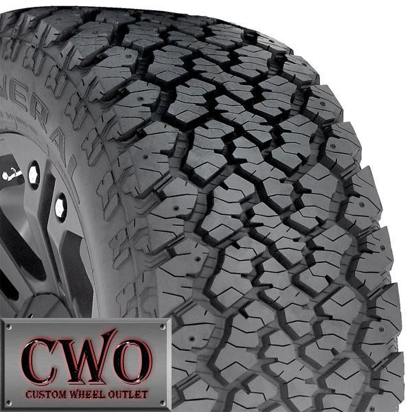 2-new general grabber at2 295/75-16 tires r16 75r16