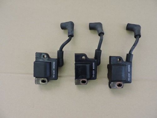 3 johnson 1990 70 hp ignition coils &amp; lead wires 582508