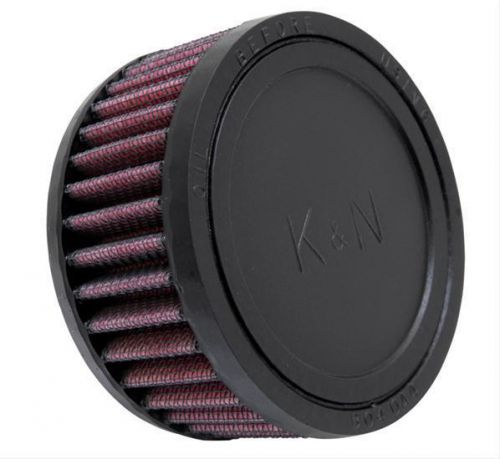 K&amp;n air filter element round straight cotton gauze red 1.688&#034; dia inlet ru-0260