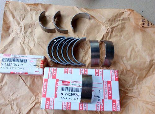 Mini engine isuzu 3ab1 connecting rod bearing con rod bearing crankshaft main