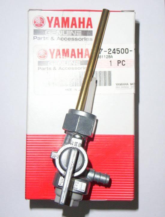 Genuine yamaha petcock fuel valve cock gtmx jt1 jt2 lt5 mx80 mx100 dt100 yz125